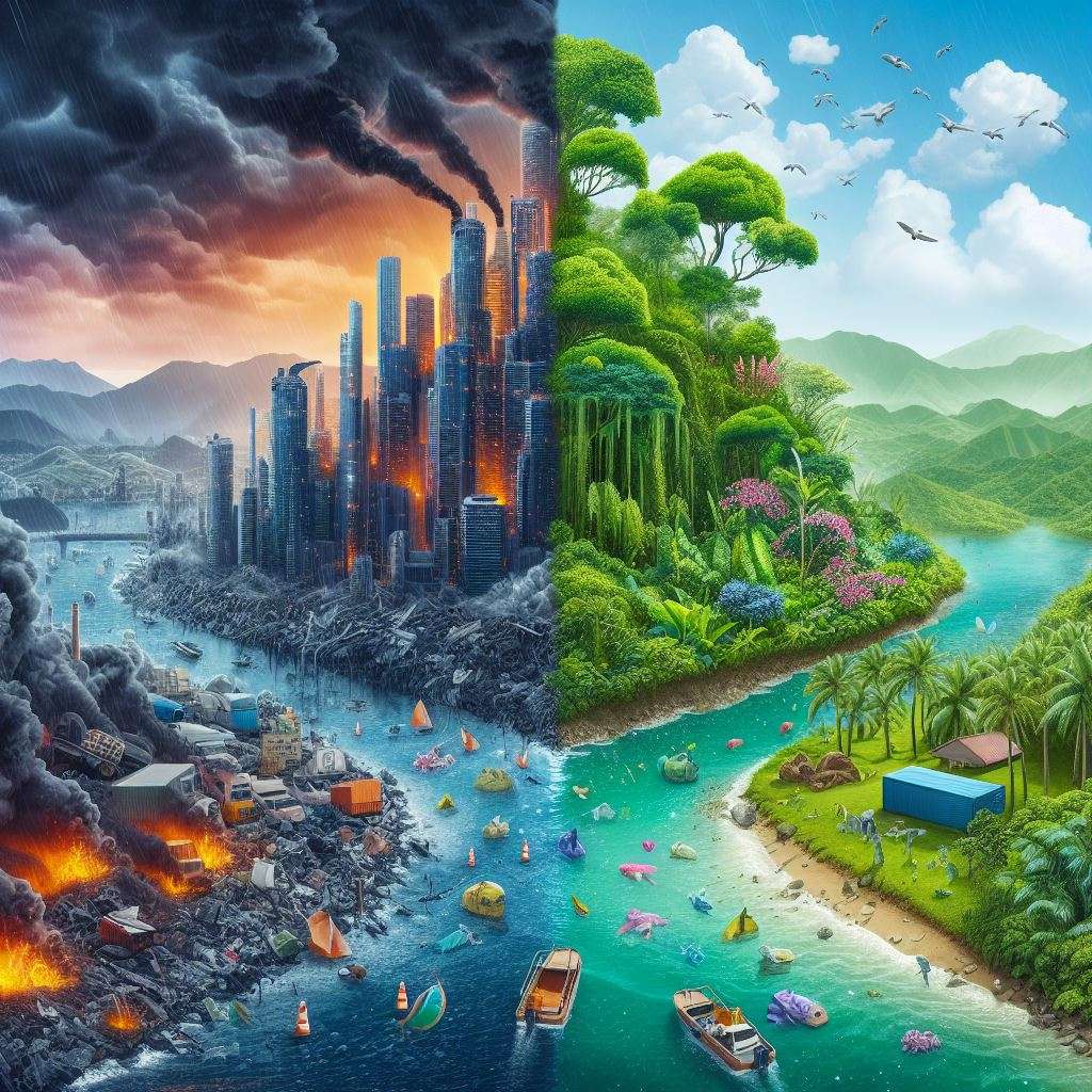 The Choice is Ours: Eco-Warriors vs. Environmental Devastation