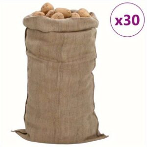 Jute bags 30 pcs 65x135 cm 100% jute 340 g/ m²