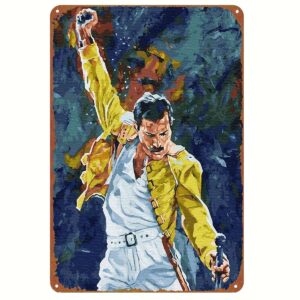 🎶 Vintage MERCURY Records Metal Tin Sign – Retro Black Iron Wall Art (20.32cm x 12cm)