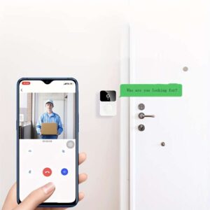 🚪 Smart Wireless Doorbell Camera – HD Video, Night Vision & Two-Way Talk