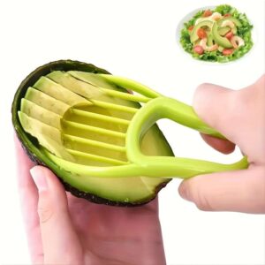 🥑 3-in-1 Avocado Slicer Tool – Multifunctional Kitchen Gadget for Home, Camping & Outdoor Use