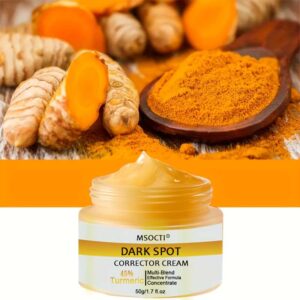 1.7Oz Turmeric Face Care Cream – Facial Moisturizing & Lifting Lotion with Vitamin E for Radiant Skin