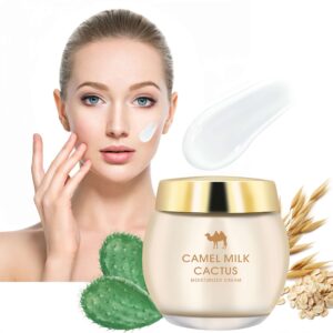 Camel Milk & Vitamin E Hydrating Face Cream 130G – Deep Moisture & Oil Control for a Nighttime Glow