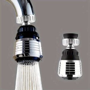💧 1pc Water-Saving Faucet Aerator – 360° Rotating Nozzle for Kitchen & Bathroom | Eco-Friendly, Easy-Clean Faucet Accessory (No Electricity Needed)
