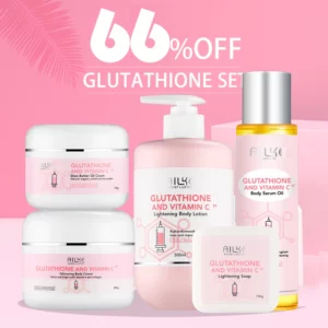 Discover the AILKE Whitening & Moisturizing Set, a comprehensive skincare solution designed to brighten, hydrate, and rejuvenate dark skin tones, effectively targeting black spots and promoting a radiant, even complexion.