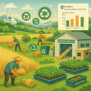 Digital Doc - The Eco-Grow Kit: Transforming Rice Straw into Thriving Microgreen Gardens, Your Sustainable Substrate Solution! (FREE Download)