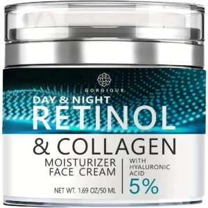 GORGIQUE Face Moisturizer Retinol Cream: Your Day & Night Secret to Ageless Radiance! ✨💧🌙☀️