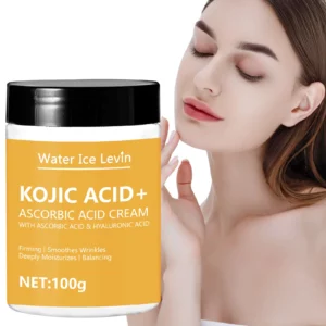 🌟 Water Ice Levin Kojic Acid Face Cream – Lifting, Firming & Brightening Moisturizer with Collagen & Vitamin C (100g)