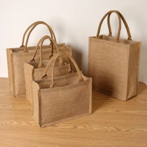 🌿 Eco-Chic Jute Tote Bag: Your Blank Canvas for Style & Sustainability! 🎨