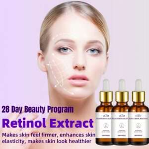 Triple Retinol & Hyaluronic Acid Serum Set: Your Nightly Renewal Duo ✨