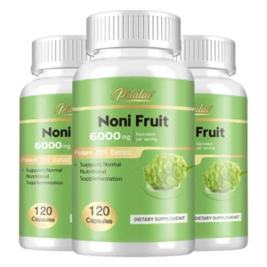 Noni Fruit Capsules 120 Count Powerful Antioxidant Health Supplement for Gut Skin And Immune System Beauty Care